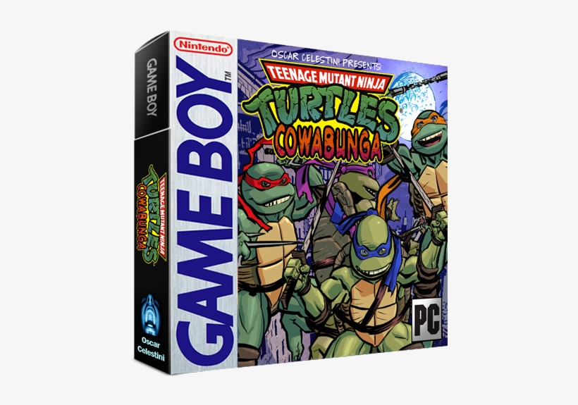 Tmnt Cowabunga Is A Free Fan Game Created By Me, I - Game Boy, transparent png