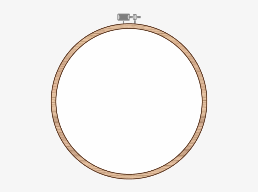 Download Transparent Embroidery Hoop Clipart Circle PNGkit