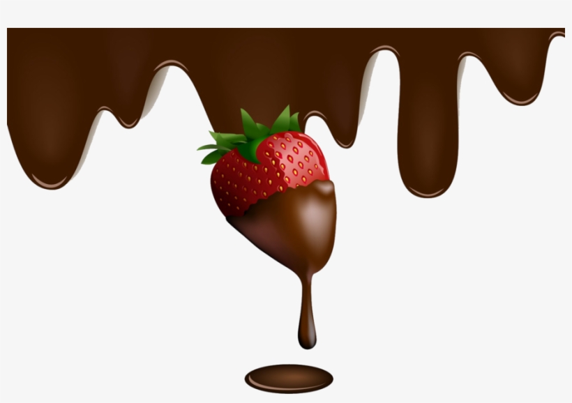 Report Abuse - Chocolate Covered Strawberries Dripping, transparent png