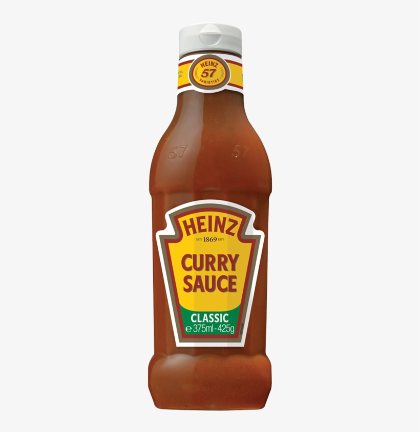 Heinz Curry Sauce Classic 375ml - Heinz Curry Gewurz Ketchup, transparent png