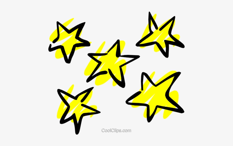 Estrelas Livre De Direitos Vetores Clip Art Ilustração - Gold Star, transparent png