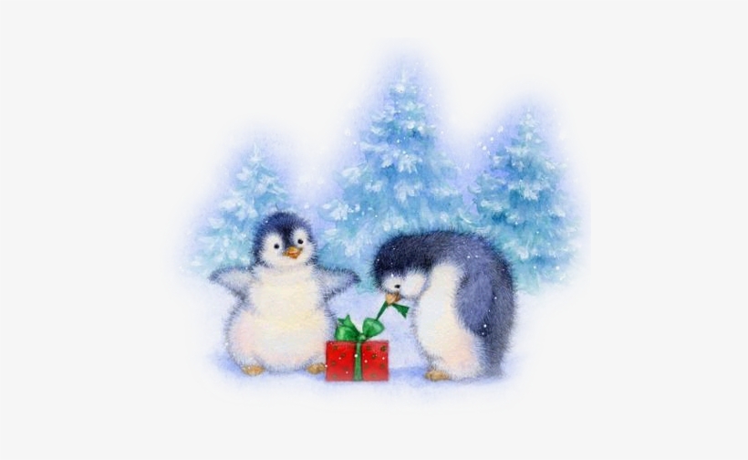 Christmas Penguins - Navideñas Con Frases Para Dedicar, transparent png