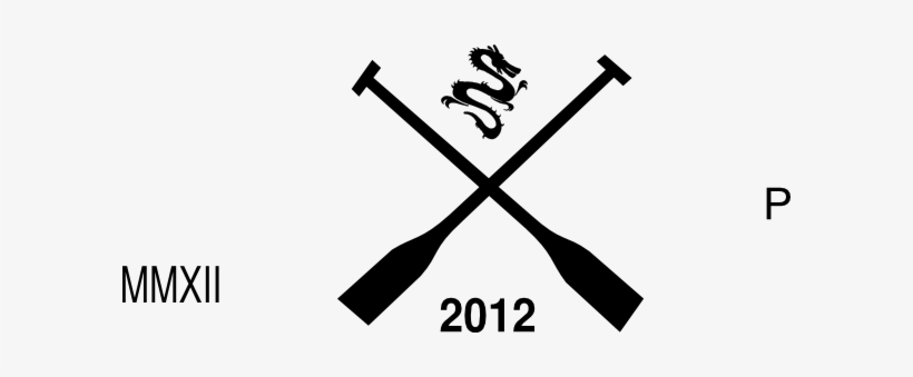 Crossed Oars - Dragon Boat Paddle Vector, transparent png
