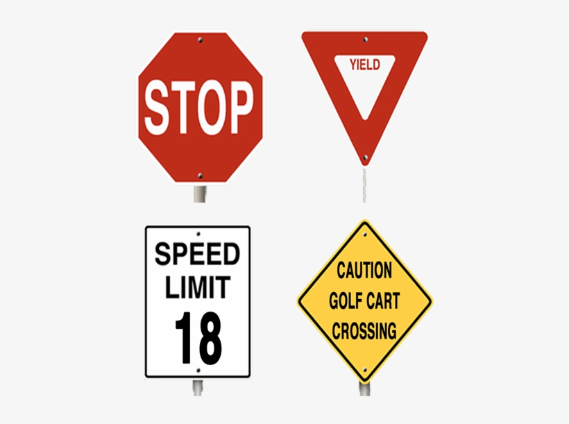 Golf Course Custom Metal Signs Picture - Stop Sign, transparent png