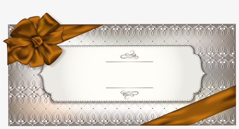 Gift Card Template Png Clipart Image - Gift Voucher Png, transparent png