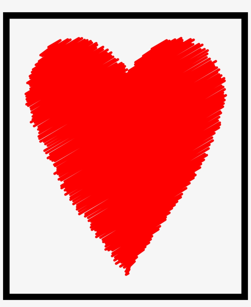 Heart Valentine Framework - Cartoon Heart, transparent png