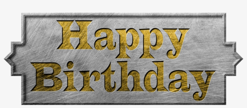 Sign, - Happy Birthday Png Images Text, transparent png