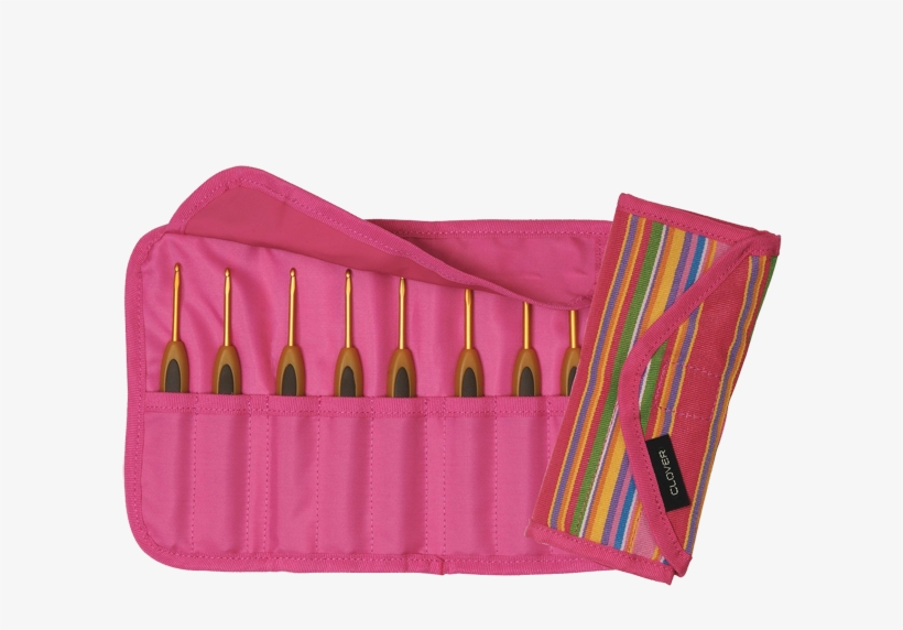 More Views - Clover Getaway Case For Soft Touch Crochet Hooks, transparent png