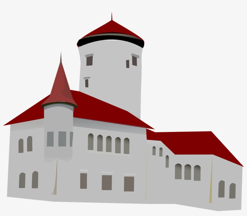 Church Building Clipart At Getdrawings - Castello Medievale Png, transparent png