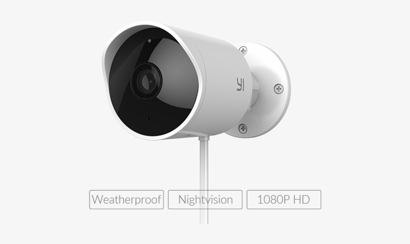Yi Outdoor Security Camera, transparent png