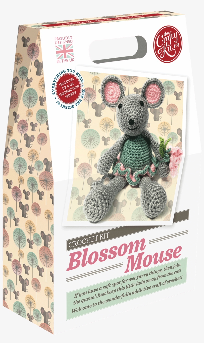 Our Crochet Kits Contain Everything You Need To Make - Crafty Kit Company Crochet Your Own Mouse Kit, transparent png
