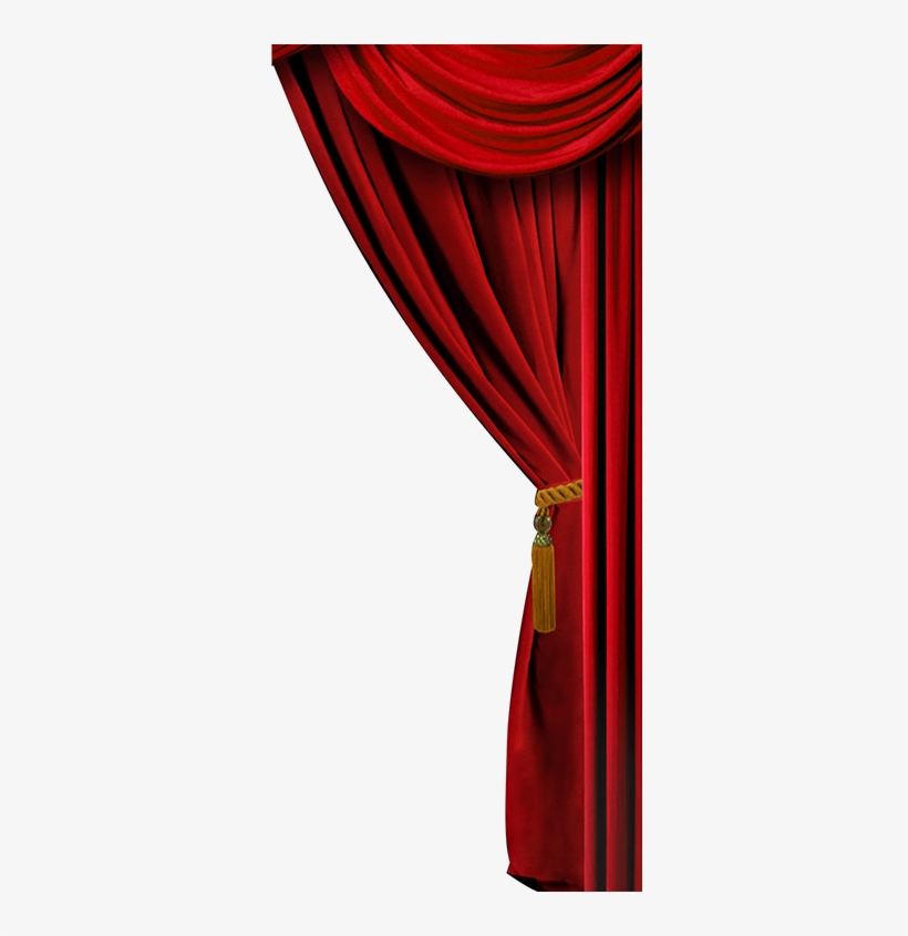 Theater Curtains Right Side, transparent png