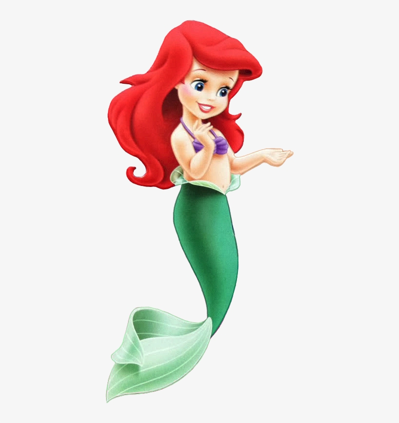 Little Mermaid Baby Ariel, transparent png