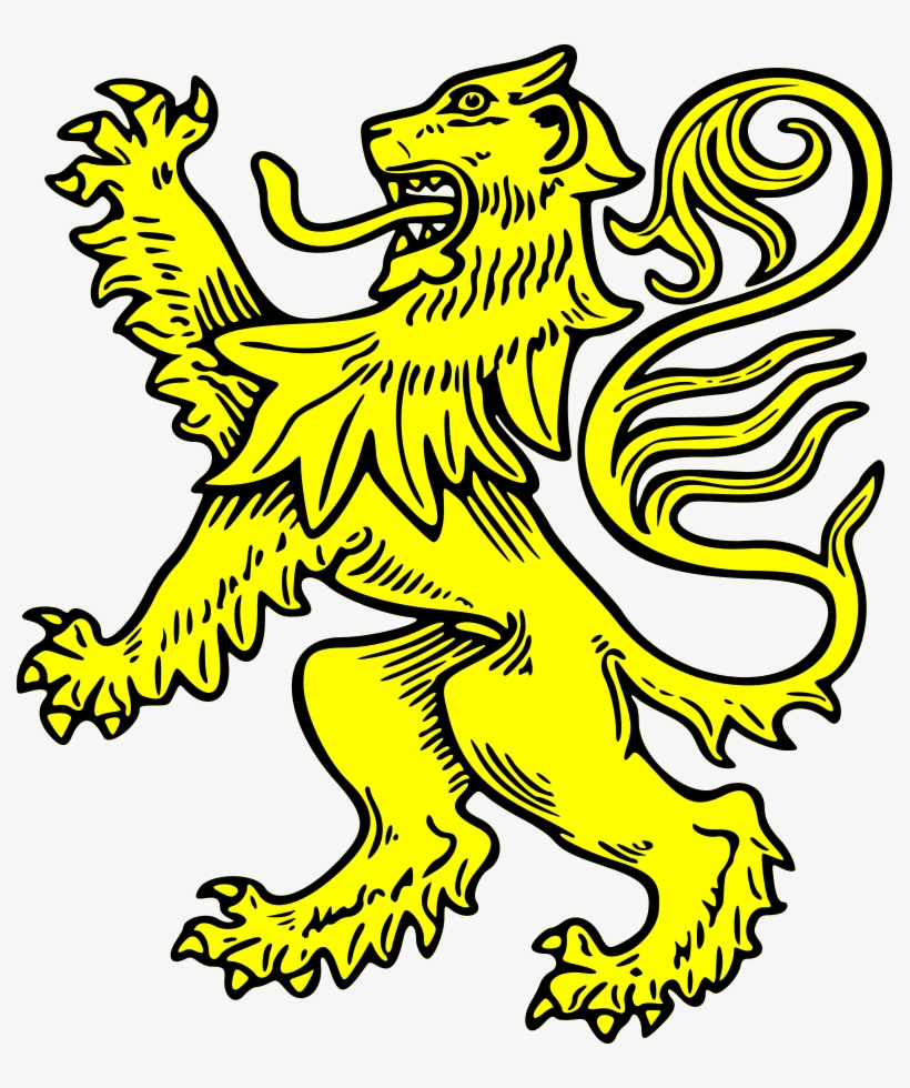 Free Lion Rampant Psd Files, transparent png