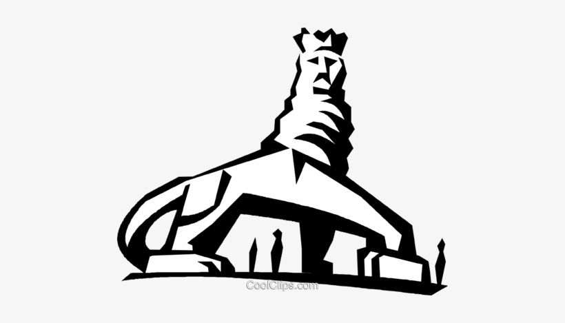 Statue Of The Lion, Ethiopia Royalty Free Vector Clip - Clip Art Ethiopia, transparent png