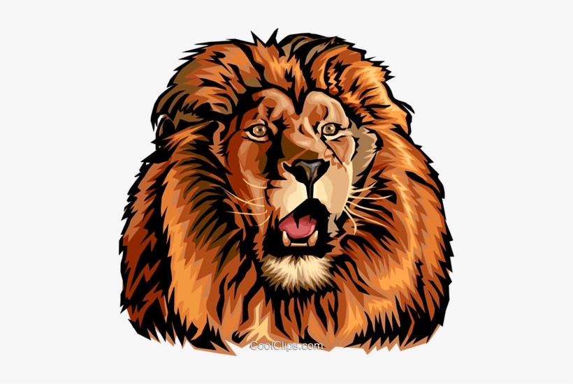 Roaring Lion Royalty Free Vector Clip Art Illustration - Liberty Middle School Logo Madison Al, transparent png