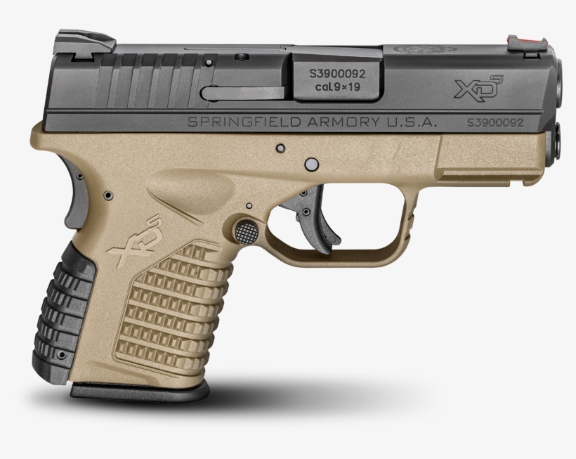 Xds9339dee3 - 3" - Springfield Xds, transparent png