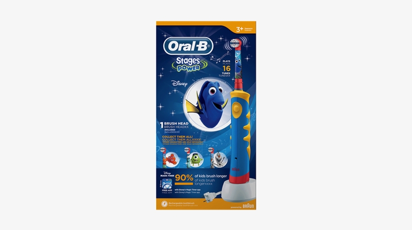 Oral B Stages Electric Toothbrush, transparent png