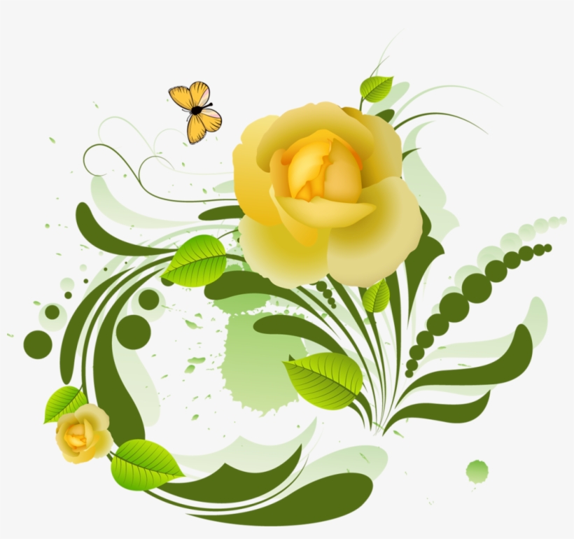 Flourish Vector Watercolor - Vector Graphics, transparent png