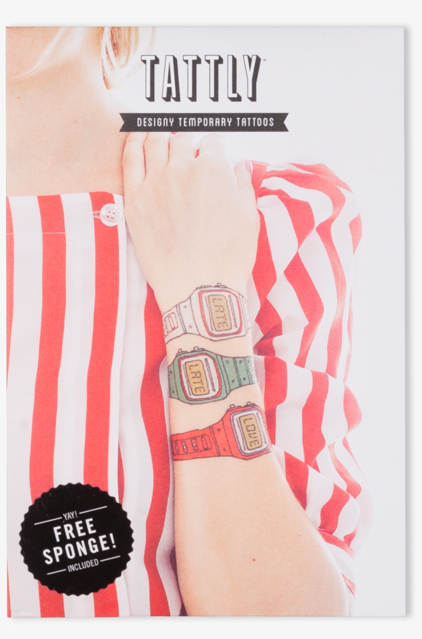 Watch Set - Tattly Temporary Tattoos Watch Set By Tattly Temporary, transparent png