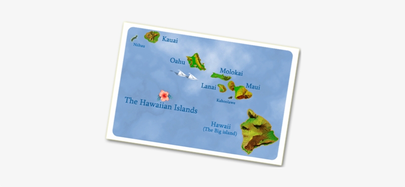 The Hawai'ian Islands Are One Of The Most Picturesque - Eight Main Islands In Hawaii, transparent png