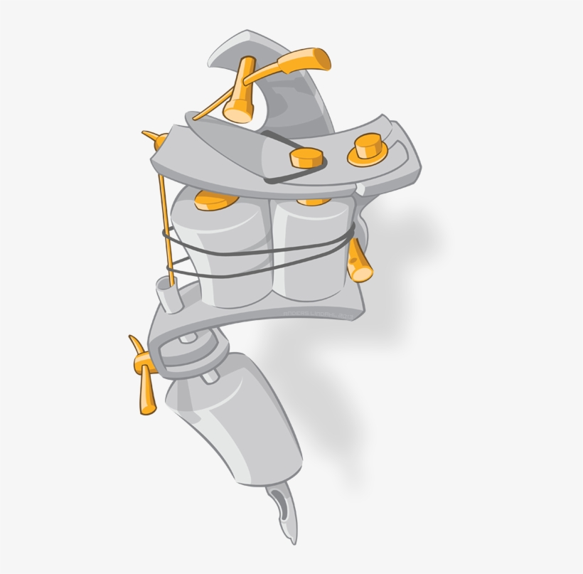 Clipart Resolution 1000*900 - Tattoo Machine Vector Png, transparent png