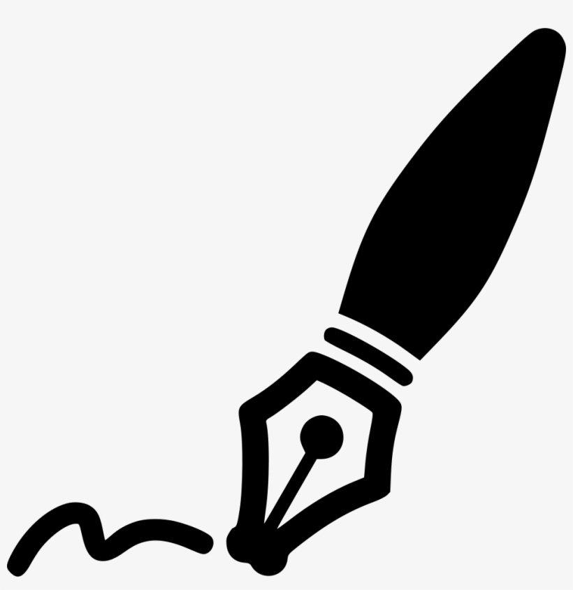 Fountain Pen - - Fountain Pen Icon Psd, transparent png