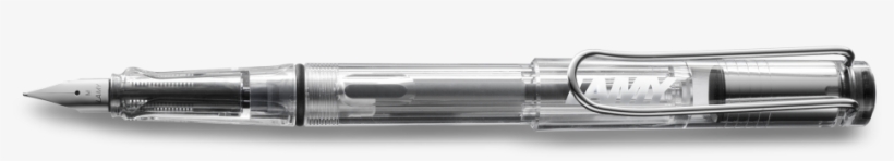 Lamy Vista Fountain Pen F - Lamy Vista Fine Nib Fountain Pen, transparent png