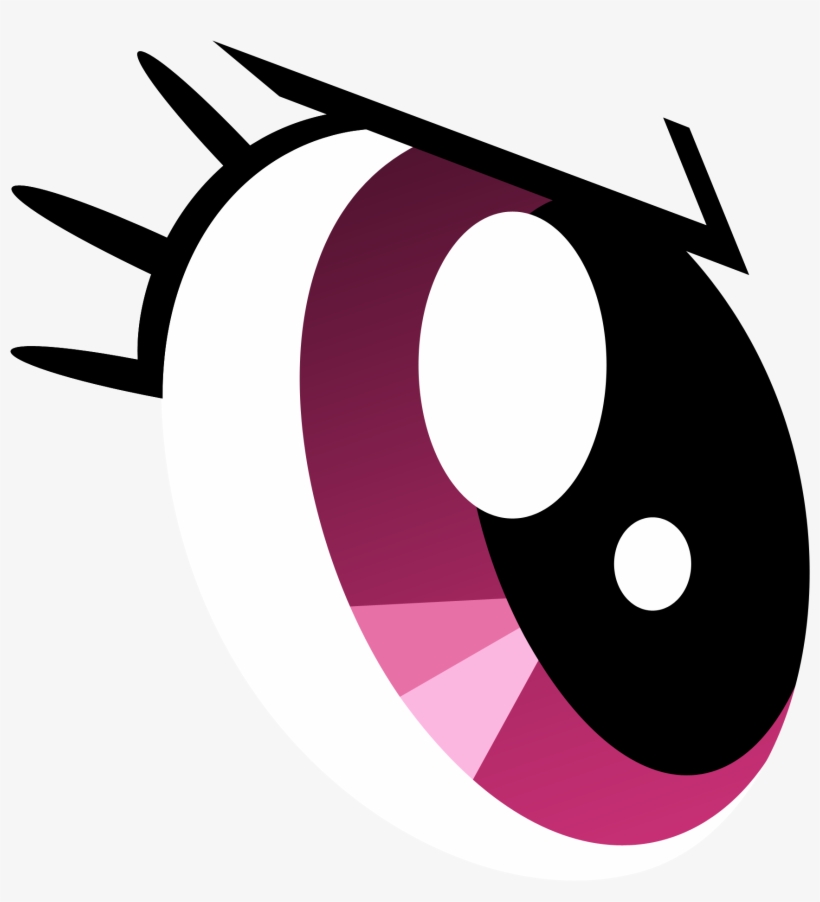 Rainbow Clipart Eye - My Little Pony Rainbow Dash Eyes, transparent png