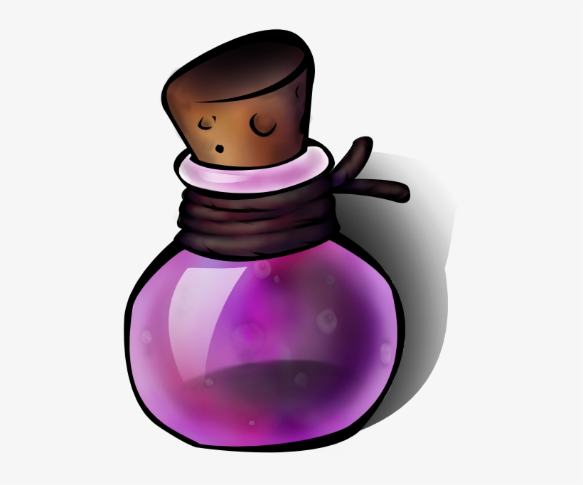 Clip Art Library Stock Death Free On Dumielauxepices - Purple Potion, transparent png