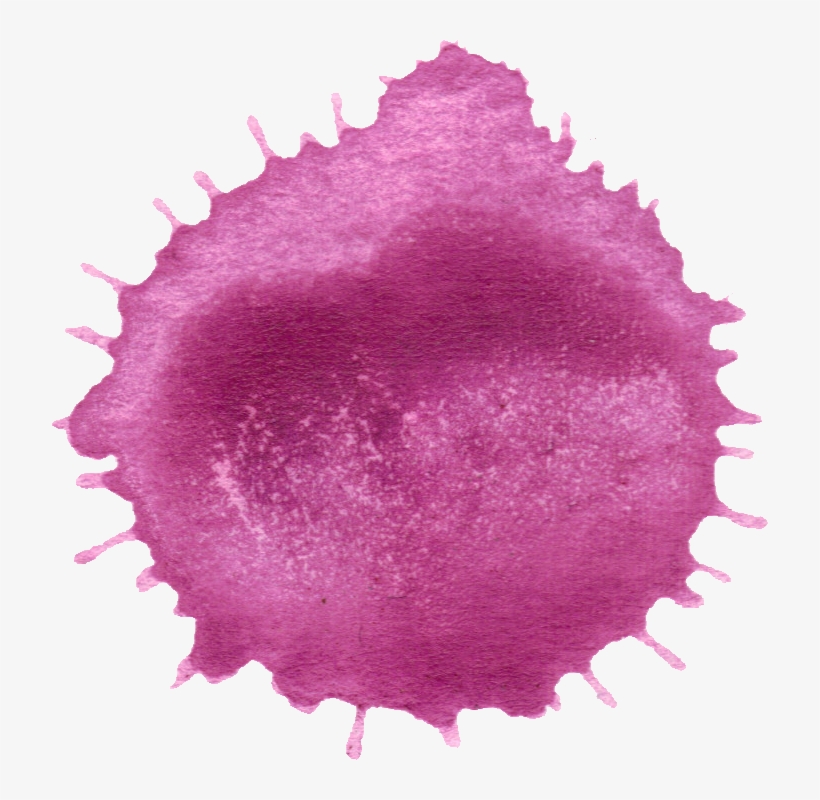 Watercolor Splatter Transparent - Circle, transparent png