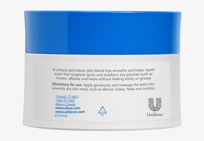 Dove Derma Series Repairing Balm, transparent png