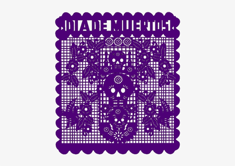 Mexican Paper Crafts - Day Of The Dead Chiseled Paper, transparent png