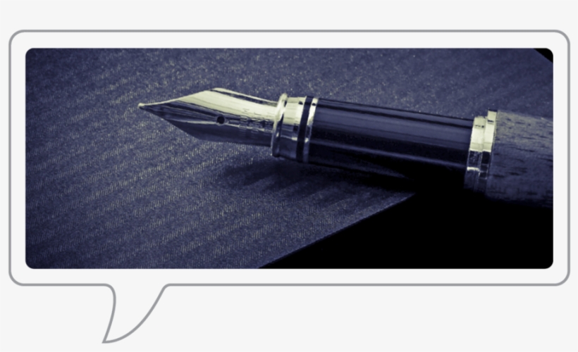 Tao Image-fountainpen - Writing, transparent png