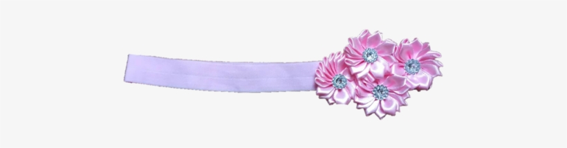 Pretty Pink Flowers Headband - Pink Flowers, transparent png