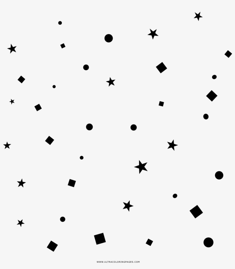 Dibujo De Papel Picado Para Colorear - Drawing, transparent png