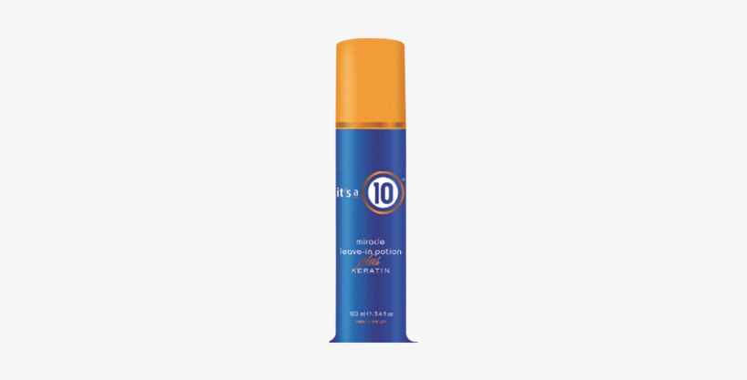 Miracle Leave-in Potion Plus Keratin - It's A 10 Hair Product, transparent png