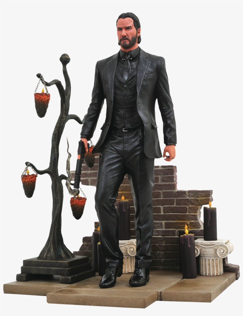 John Wick - Diamond Select John Wick Figure, transparent png
