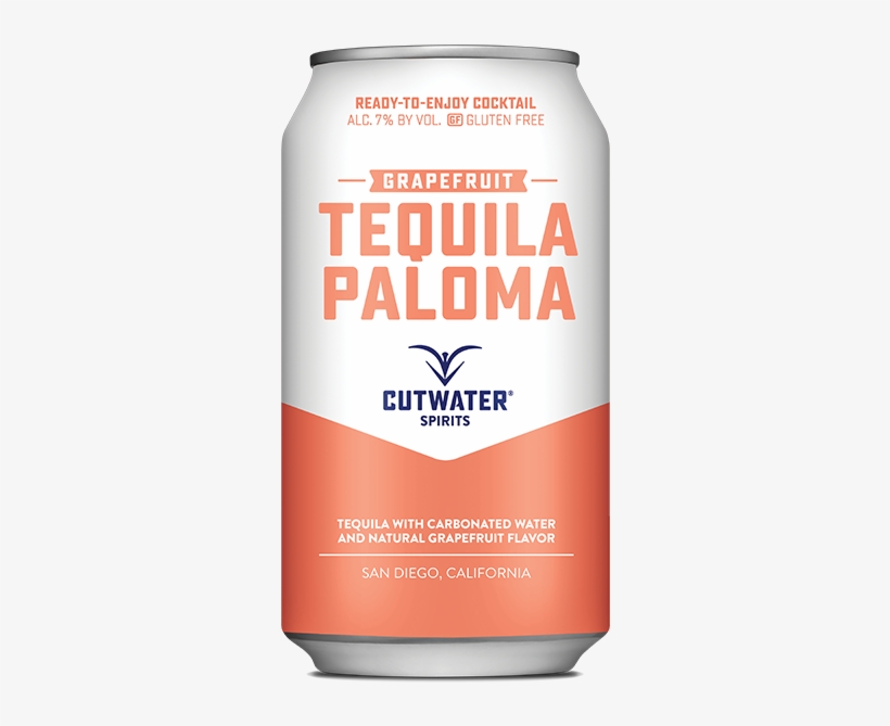 Cutwater Grapefruit Tequila Paloma - Cutwater Spirits, transparent png