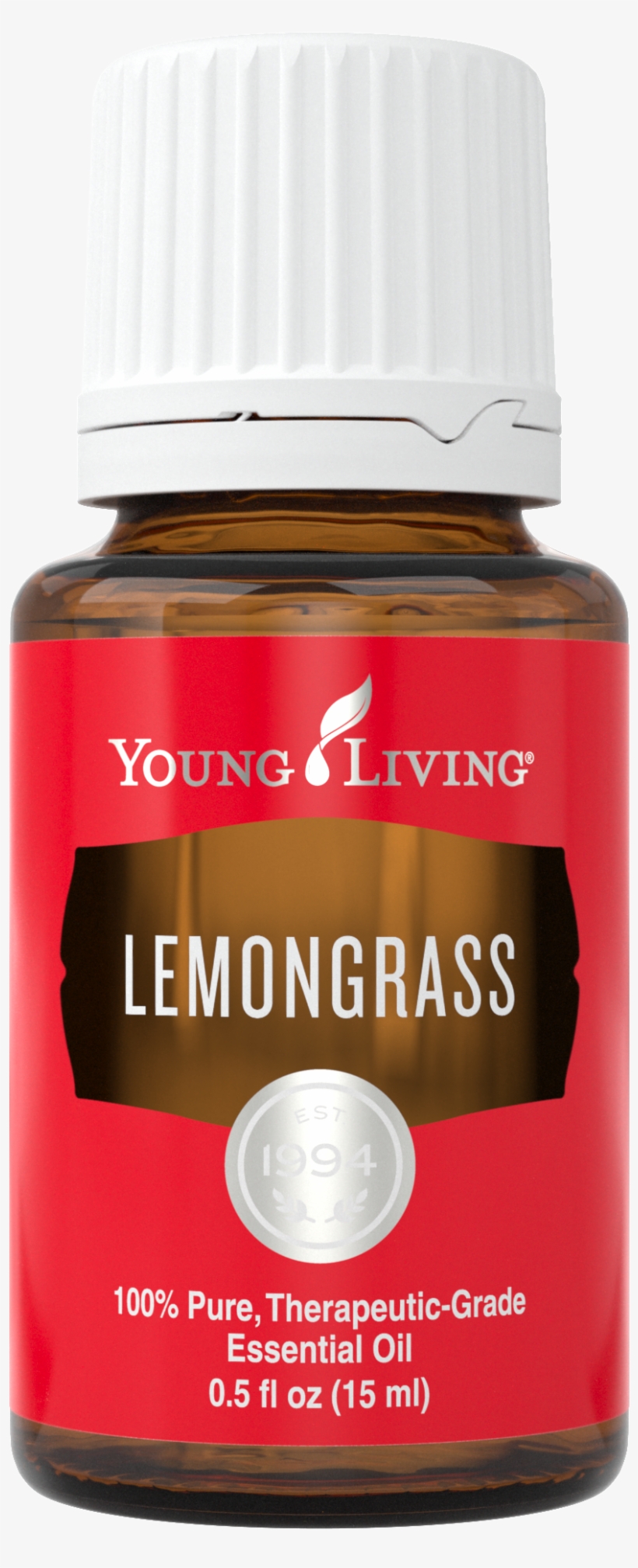 Bottle Of Lemongrass Essential Oil - Young Living Geranium Essential Oil 15 Ml, transparent png