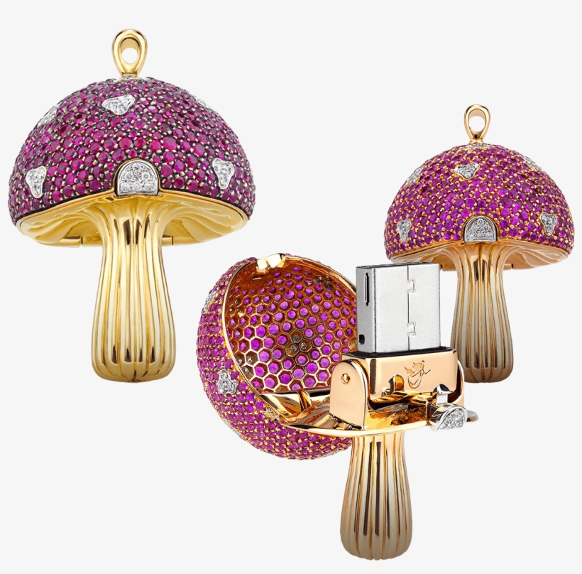 Usb Key Mushrooms - Pendrivy O Roznych Kształtach, transparent png