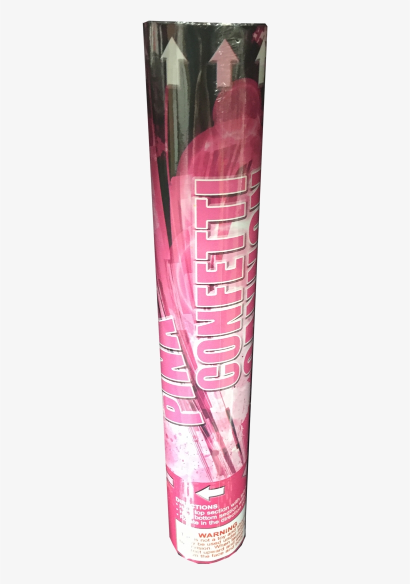 Pink Confetti Cannon - Lip Gloss, transparent png