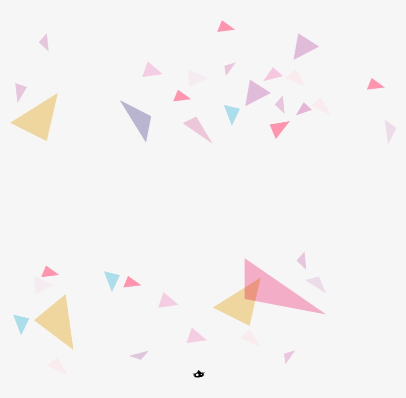 Paper Triangle Point Pattern - Vector Graphics, transparent png