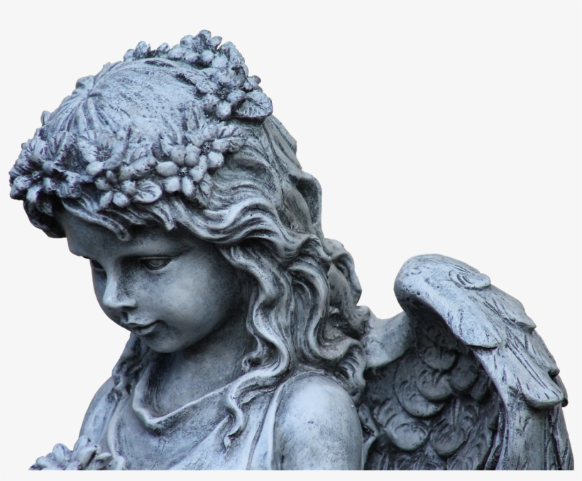 Report Abuse - Angel Statue, transparent png