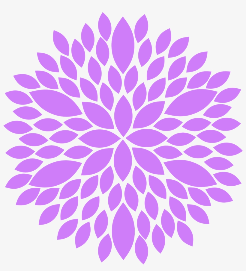 Clip Arts Related To - Dahlia Clipart, transparent png