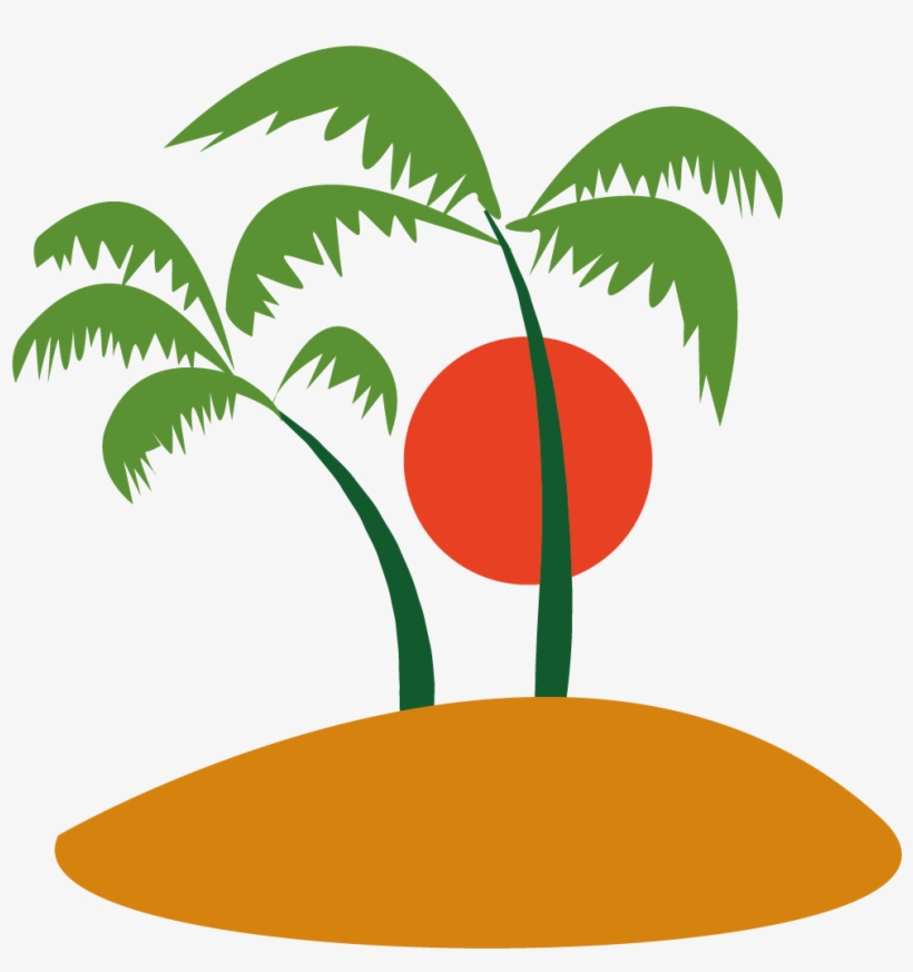 Ilha Do Coqueiro Coconut Tree Clip Art - Ilha Coqueiro Png, transparent png