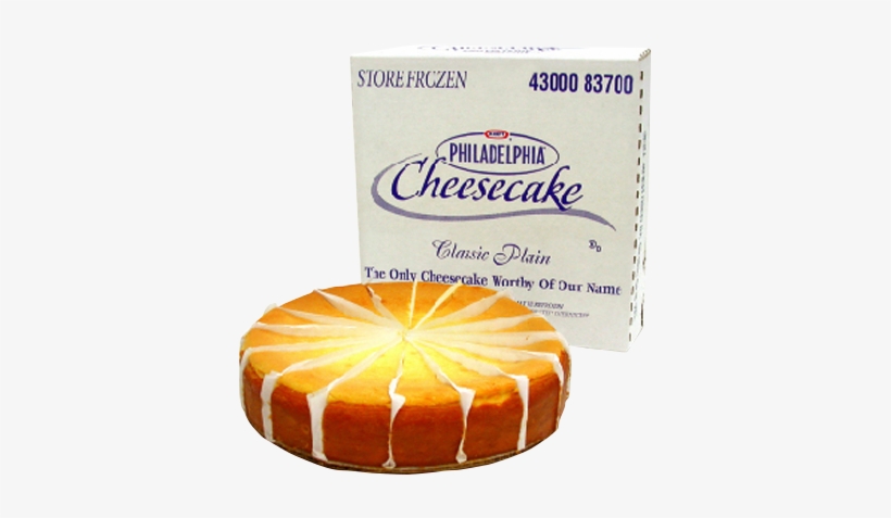 필라델피아 치즈케익 플레인 - Philadelphia Cheesecake, Classic Plain - 60 Oz, transparent png