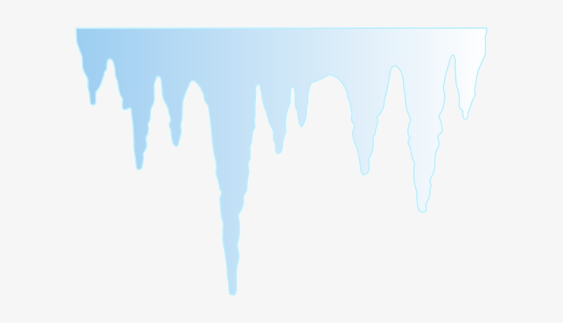 Icicle Blue White Fade Svg Clip Arts 600 X 391 Px, transparent png