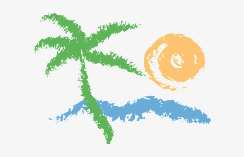 Logo, Tree, Sun, Sea, Green, Plant, Symbol, Sign, - Logo, transparent png