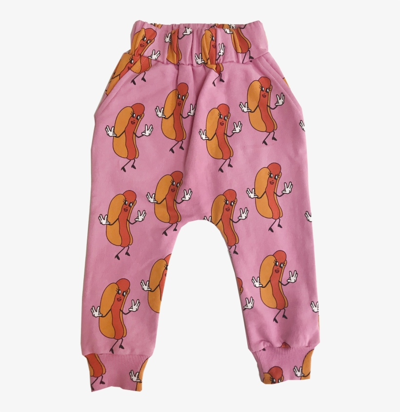 Hugo Loves Tiki Drop Crotch Sweat Pants Hot Dogs - Drop Crotch Pants, transparent png